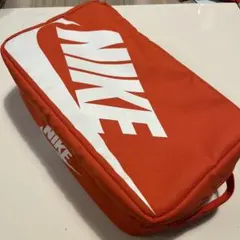 NIKE シューズバッグ オレンジ ロゴプリントのサムネイル