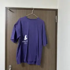 紫色 Tシャツ 猫 イラスト