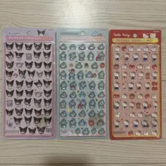 正規品☆サンリオ ボンボンドロップシールミニ クロミ ハローキティ ハンギョドン