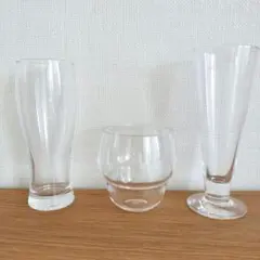 【未使用あり】東洋佐々木グラス 2点 バブルデザインのタンブラー410ml 1点