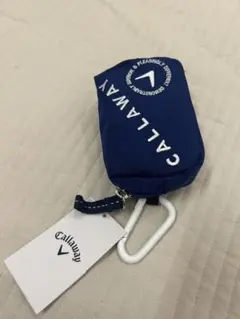 Callaway ネイビー ジッパーポーチ