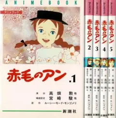日本アニメーション 赤毛のアン 資料集 高畑勲 宮崎駿 資料系同人誌