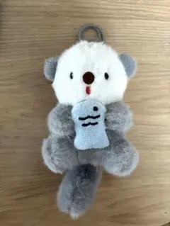 ラッコ ぬいぐるみマスコット キーホルダー