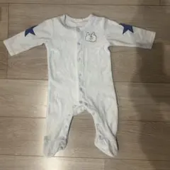足つきロンパース カバーオール ベビー 長袖 ロンパース 男の子 冬 70cm