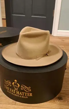 THE FAT HATTER JOHNNY HI ベージュ ラビットハット 58 2026年最新】the fat hatter johnny highの人気アイテム - メルカリ