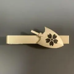 ハ*ミ様 刀×桜モチーフ 和装ヴィンテージ ネクタイピン