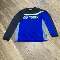 Z257YONEX ヨネックス 長袖シャツ スポーツウェア 黒 青サイズM