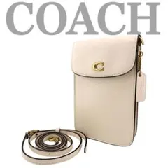 COACH☆新品】フォーン クロスボディ！ペール ピスタチオ！スマホ 