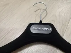 GIORGIO ARMANI 衣類ハンガー ブラックのサムネイル