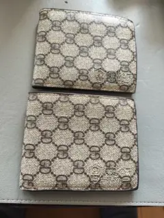 【未使用・2枚セット】長財布 スリム レザー シンプル（12×10cm）ブラック