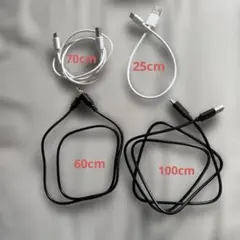 【バラ売り可】USB to Type-C 充電ケーブル 4点セット