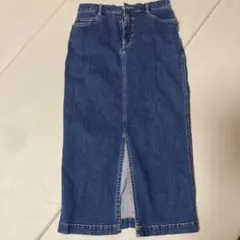 デニム ロングスカート