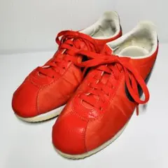 532487-600 NIKE CORTEZ NYLON 美品 赤黒 24cm