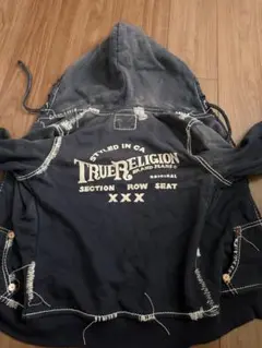 TRUE RELIGION ジップアップパーカー Mサイズ