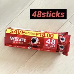 【48本】nescafe coffee ネスカフェ コーヒー 無糖 フィリピンのサムネイル