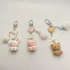 mikkoillustrations ミッコ キーホルダー チャーム 3種セット
