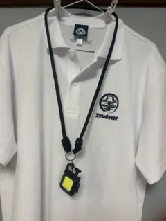 パラコード　ネックストラップ　ハンドメイド　※ミニランタン付き