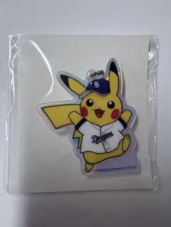 中日ドラゴンズ　ポケモン　オーロラアクリルキーホルダー