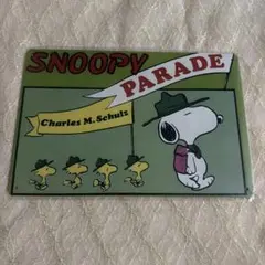 スヌーピー SNOOPY PARADE ブリキ看板 レトロインテリア