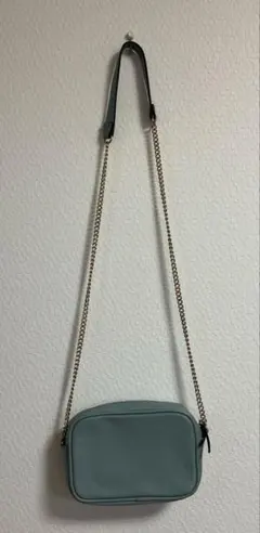 H&M ショルダーポシェット ブルーグレー