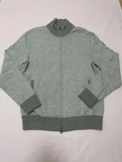 ラルフローレン　ポロ　グレー カーディガン　ニット S メンズ　美品