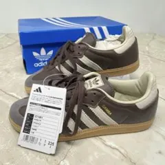 新品 adidas samba OG ブラウン 茶 アディダス 23.5 茶色