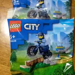 LEGO CITY 警察官ミニフィギュア バイク 30638　2つ