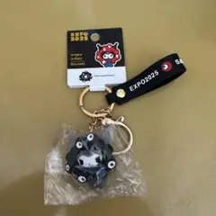 クロミ　関西大阪万博 黒ミャクミャク サンリオ 立体マスコットキーホルダー