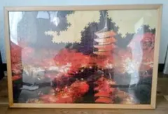 ☆☆ジャンク品☆秋の東寺 五重塔 1000ピースジグソーパズル☆八坂の塔☆☆のサムネイル