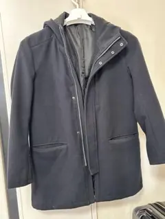 CERONIASフード付きブラックジャケット Lサイズ