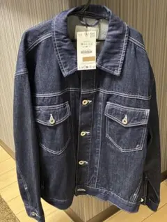 ★新品・未使用★ ZARA ステッチデニムジャケット M