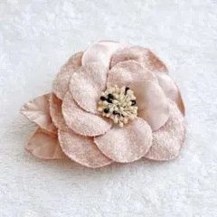 【コサージュ】入学卒業　結婚式 フォーマル ピンク バラブローチ 花アクセサリー