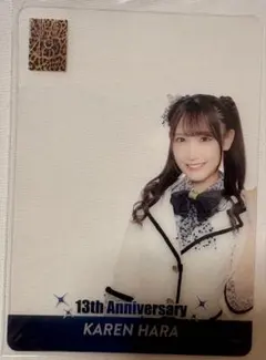 NMB48 原かれん 13th Anniversary ミニクリアファイル