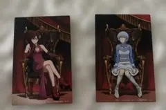 エヴァ　30周年記念展 特典 All OF EVANGELION カード２枚