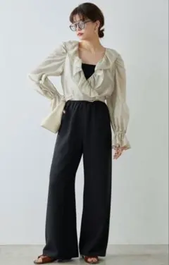 【2024SS】ガリャルダガリャンテ　コットンシルクブラウス