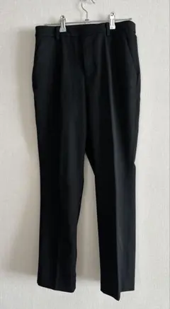 ユニクロ　スマートアンクルパンツ　2WAYストレッチ・スリムテーパード　黒