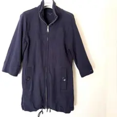 TOMMY HILFIGER スウェットジャケット ネイビー M ダブルジップ