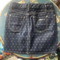 DSQUARED2 水玉デニムミニスカート