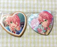 あんスタ　とるパカ　ハート缶バッジ　桃李