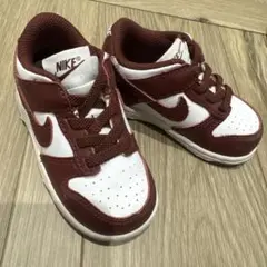 NIKE ナイキ スニーカー ホワイト/ワインレッド 12cm