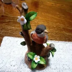 The 12 Songbird Figurines Robin ヴィンテージ）