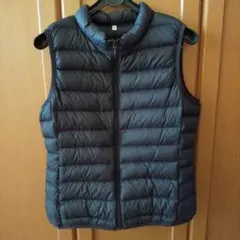 良品計画 黒のダウンベスト Sサイズ