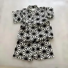 甚平 ベビー くろわっさんすべべ 80cm