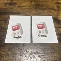 Gacha（ガチャ）オリジナルステッカー　2枚セット 東京おもちゃショー2026