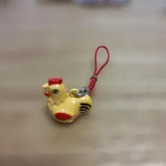 干支 ニワトリ モチーフ 鈴 ストラップ