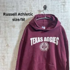 Russell Athletic パーカー　ワインレッド　スウェット