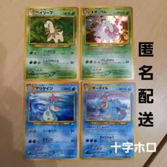 [旧裏面]ベイリーフメガニウムアリゲイツオーダイル4枚セット プレミアムファイル