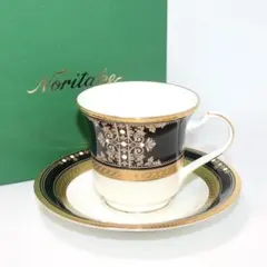 【未使用級】ノリタケ イブニングマジェスティ カップ＆ソーサー アメリカン