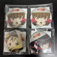 戦姫絶唱シンフォギアGXオンラインくじ D賞缶バッジ4点セット