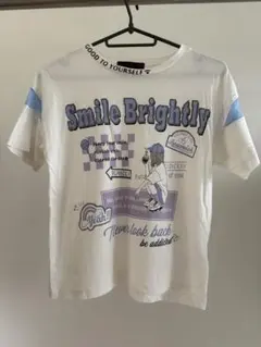 COCO ANGEL ロゴTシャツ ホワイト 140